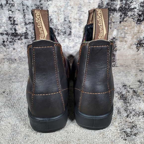 Blundstone Women's 1409 Stripes Chelsea Boot Brown Size 8.5 - Picture 7 of 12